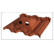 GERARD Υποδοχή 2 σωλήνων (Tube tile 2 pipes)