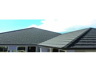 Μεταλλικά κεραμίδια GERARD ALPINE με φυσική ψηφίδα - 7 φορές ελαφρύτερο από το τσιμεντένιο κεραμίδι. 50 χρόνια εγγύηση.